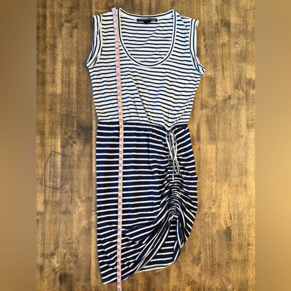 Veronica Beard Jeans Revolve Women’s Tamri Nautical Striped Cinch Dress Sz Small - Picture 8 of 10